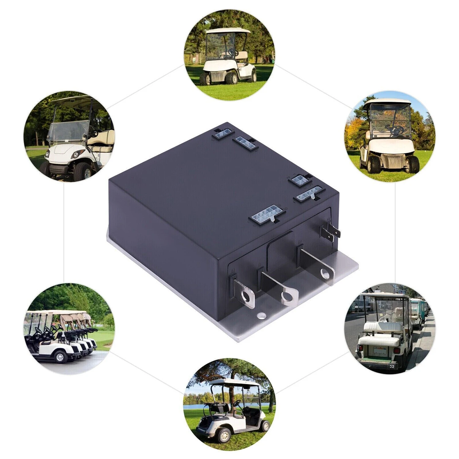 Контроллер двигателя для EZGO TXT Electric 2000-2019 PDS Golf 36V 350A 73326-G02 73326G02 Автозапчасти