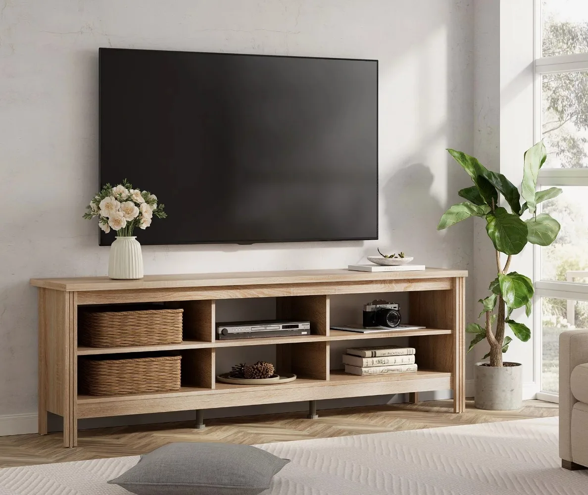 

TV Stand for 65 inch TV Entertainment Center 60 inch, Black