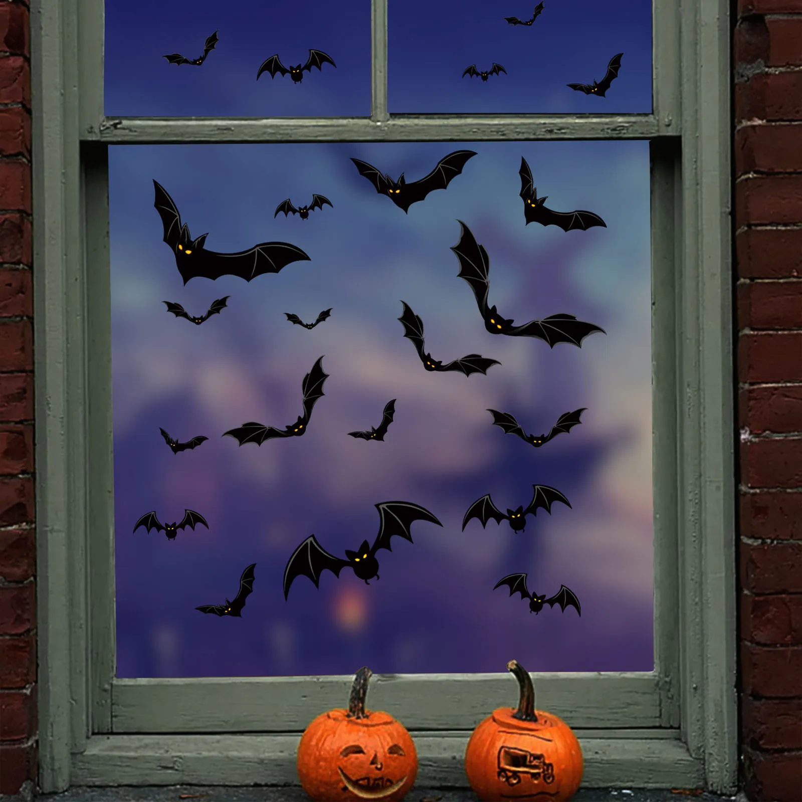 

Космическая настенная наклейка, украшение для спальни, стикеры для детской стены, Хэллоуин