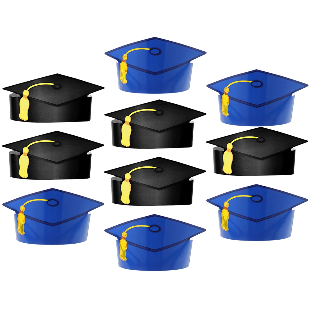 

10 шт., бумажные шляпы для детей дошкольного возраста