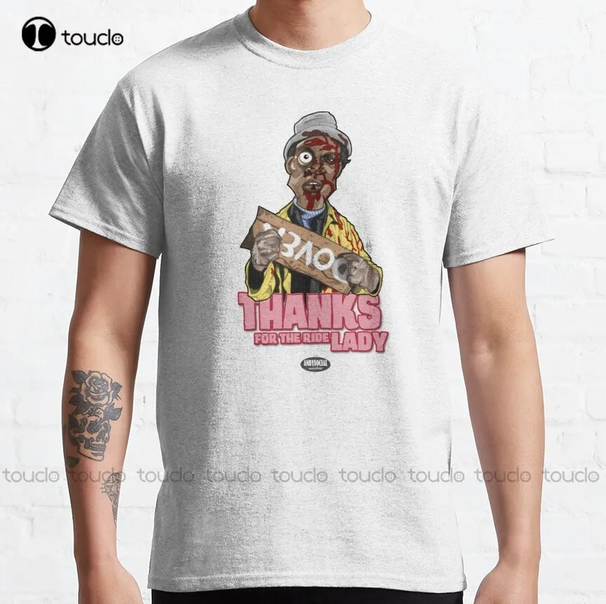 

The Hitchhiker creepshow Classic T-Shirt pride shirt Custom aldult Teen unisex digital printing xs-5xl All seasons cotton