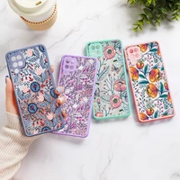 s21 plus case for samsung a52 case a52s a53 5g a12 a51 a32 a31 a71 a22 a33 flower cover samsung s20 fe s21 s22 ultra shockproof