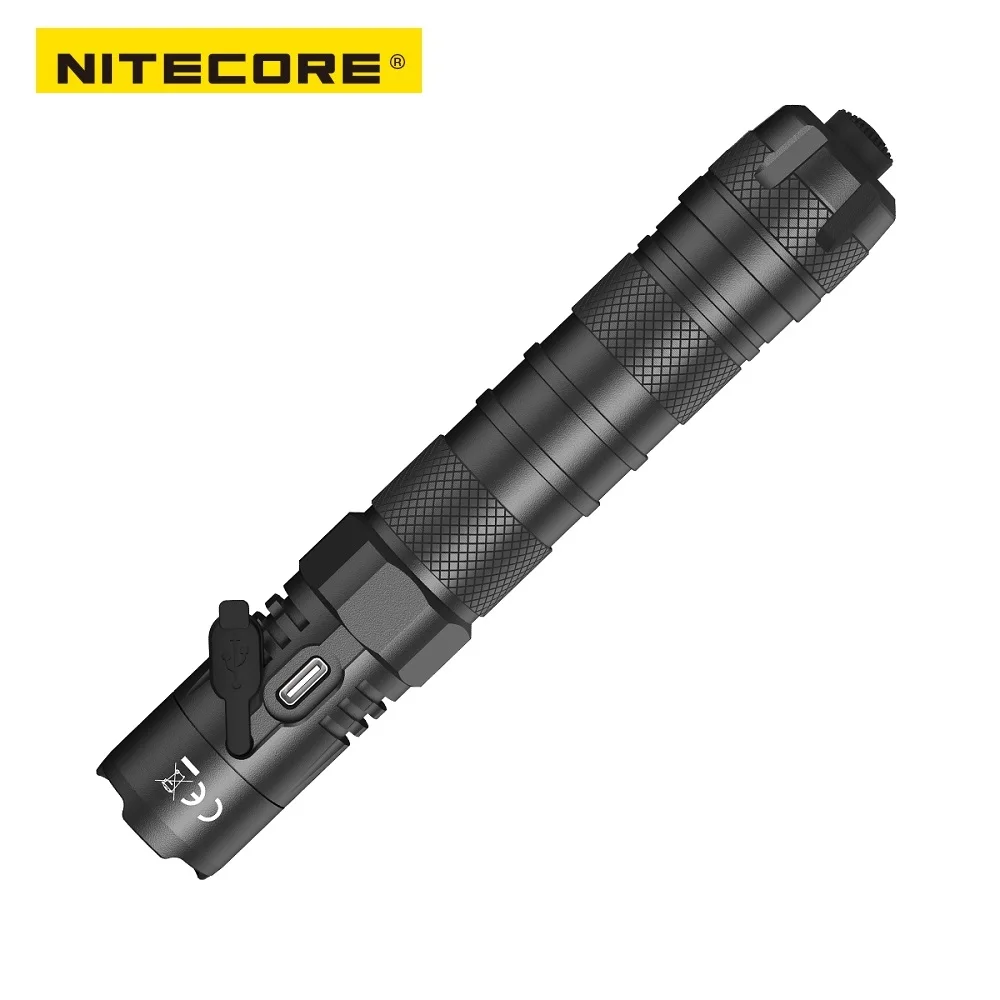 Тактический фонарик NITECORE MH12 V2 1200 люмен Φ V6 USB-C телефон для кемпинга на открытом