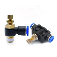 5pcs pneumatic quick connector air fittings adapter push in to connect tube fitting 4mm diameter thread m5 18 14