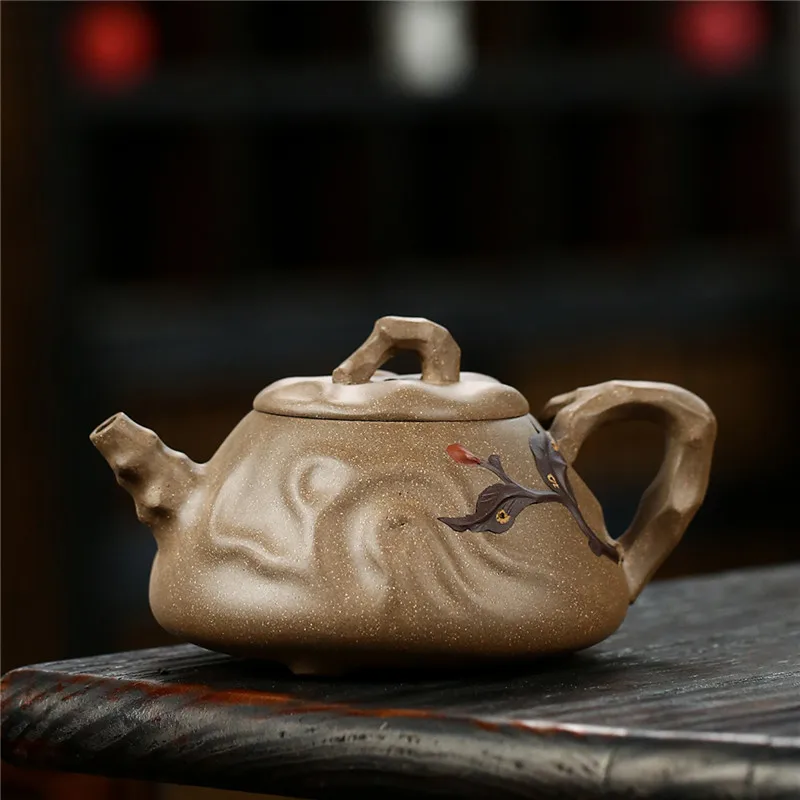 Известный Фиолетовый глиняный горшок Yixing ручной работы чай сырой мой старый