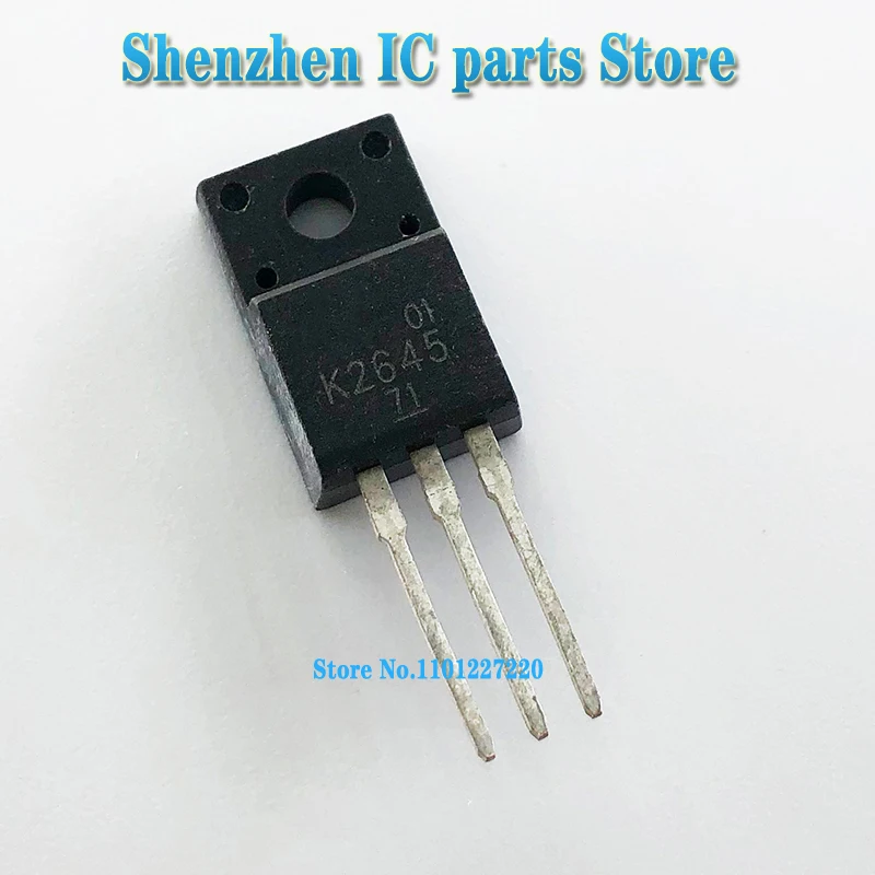 

5pcs/lot 2SK2645 K2645 TO-220F 600V 9A 1.2 new and original In Stock