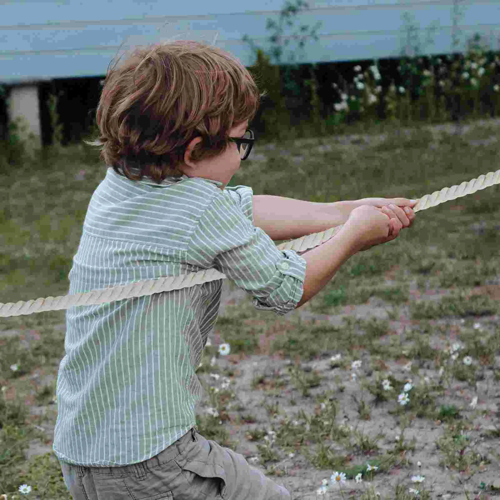 Буксир войны игра веревка забавная тянущая соревнования для домашнего спорта