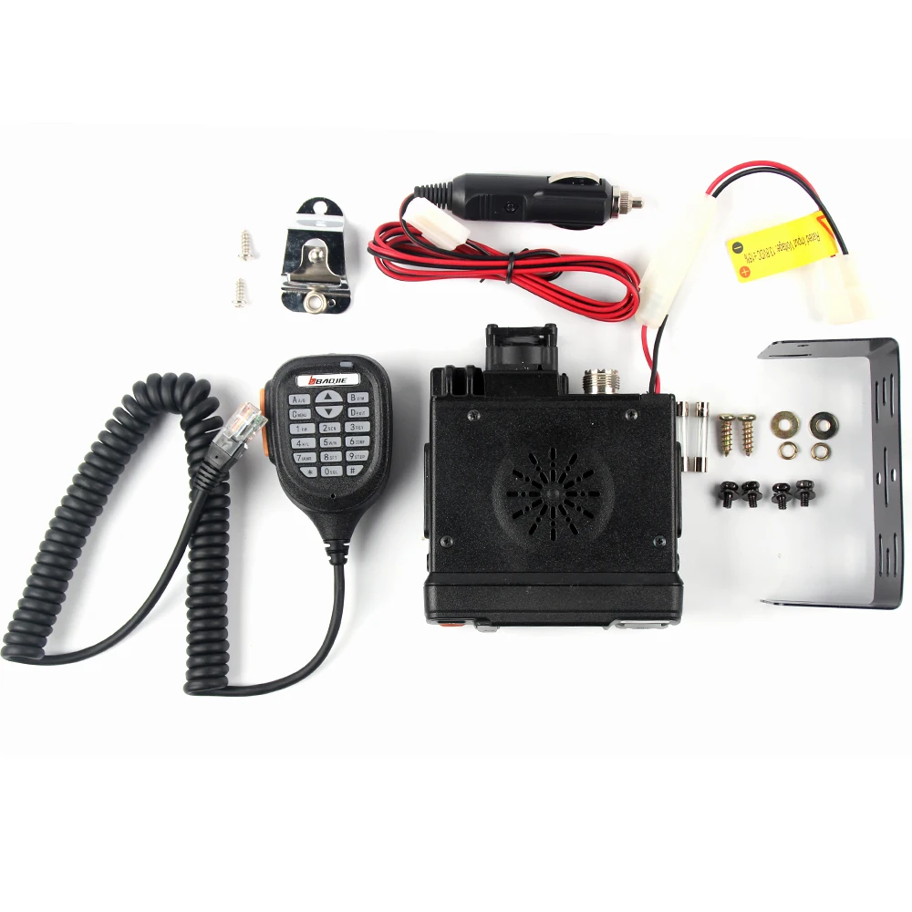 Gtwoilt Baojie Walkie Talkie BJ-318 25W Dual Band 136-174 & 400-490Mhz Auto Fm Radio BJ318