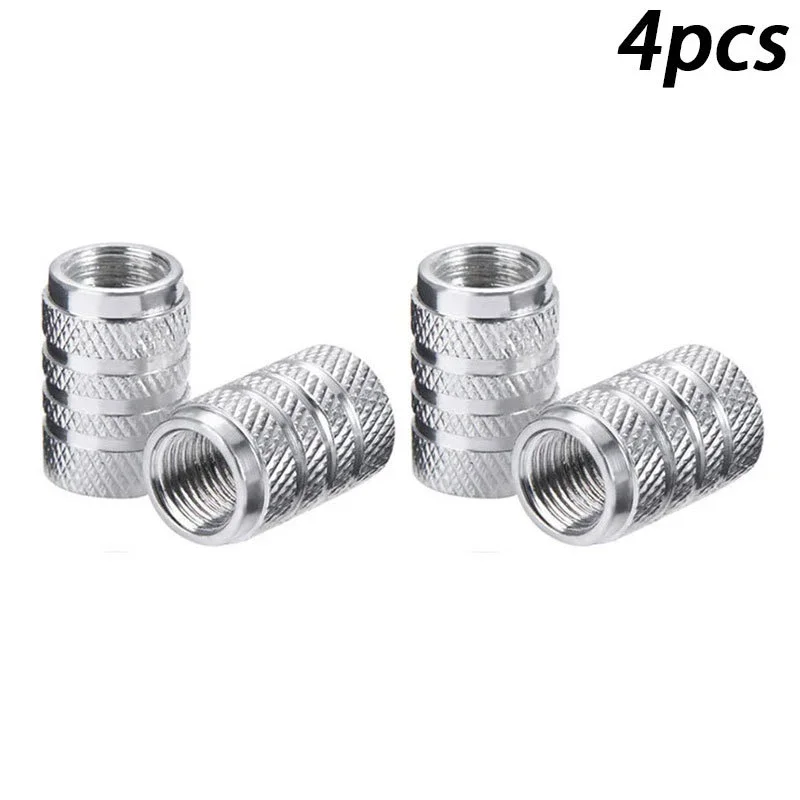 4 шт./компл., колпачки для автомобильных колес из алюминиевого сплава, колпачки для клапанов, стержни клапанов, пылезащитная крышка для колес автомобиля, грузовика, мотоцикла, велосипеда