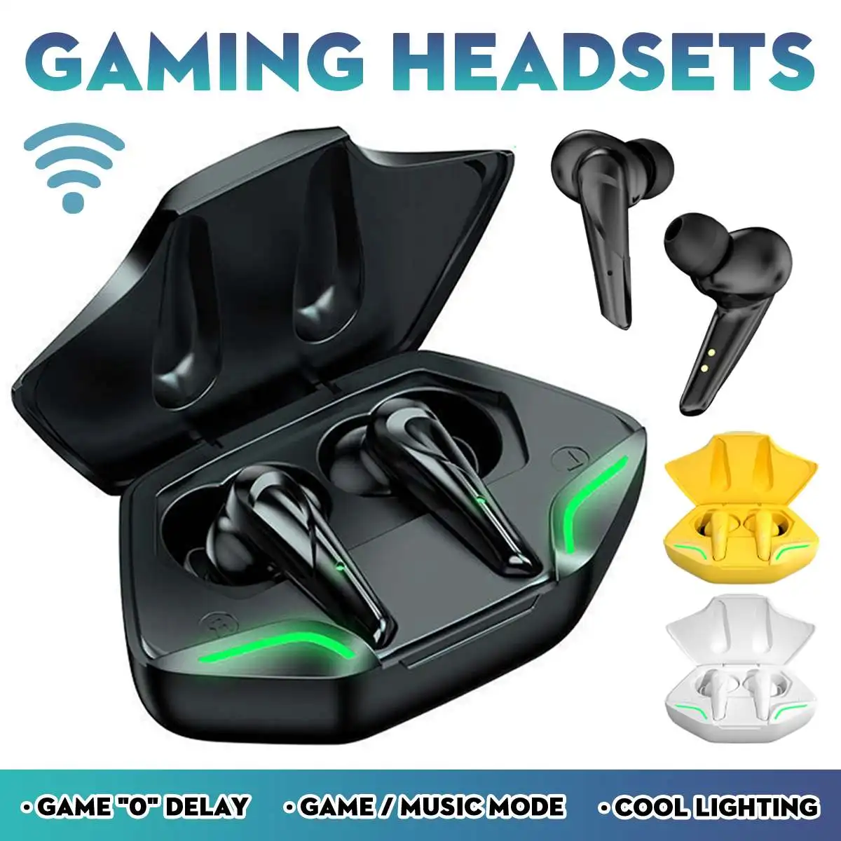 

TWS X15 pro Gaming Earbuds Wireless earbuds Bluetooth Earphone With Mic Bass Audio Sound Positioning Stereo Music HiFi Headset
