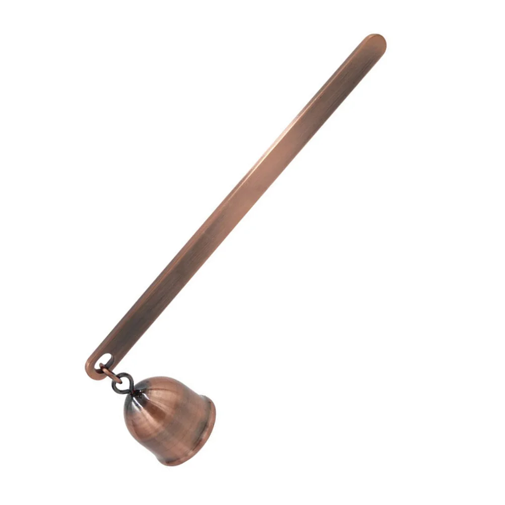 

Длинная ручка, свеча, винтажный фитиль, пламя