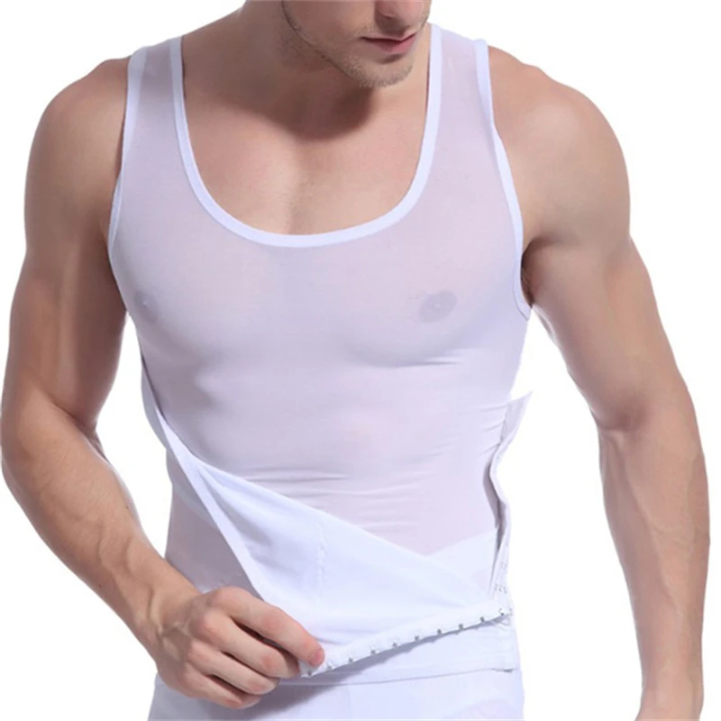 

Men Corset Slimming Shaper Men Shaperwear Corrective Posture Belly Control Compression Vest Underwear Abdomen Tummy Tops Shapers