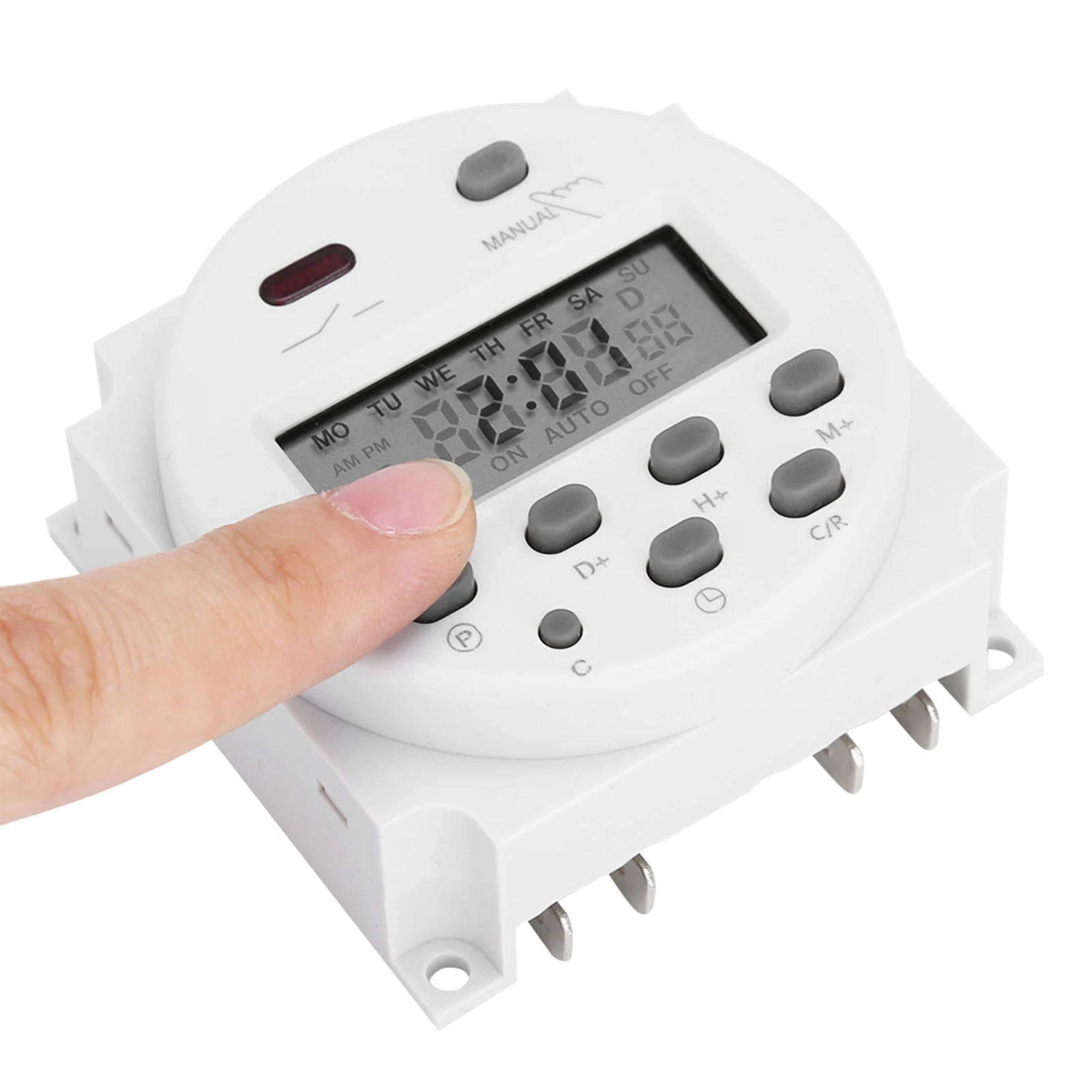 Цифровой мини-компьютер CN101A с блоком питания 12 В постоянного тока и ЖК-дисплеем