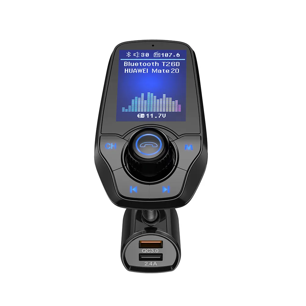 

Durable Car House Office FM Transmitter Car Mp3 Player 87.5 - 108.0MHZ