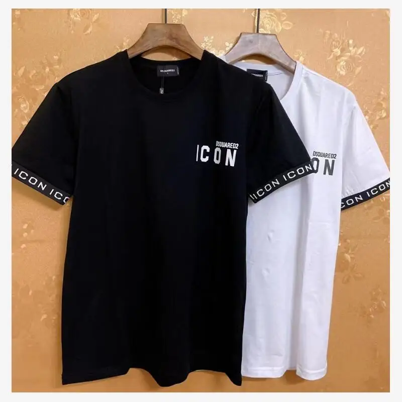 

Dsquared2 Men's Summer Casual Round Neck Shirt Short Sleeve T-Shirt dsq911