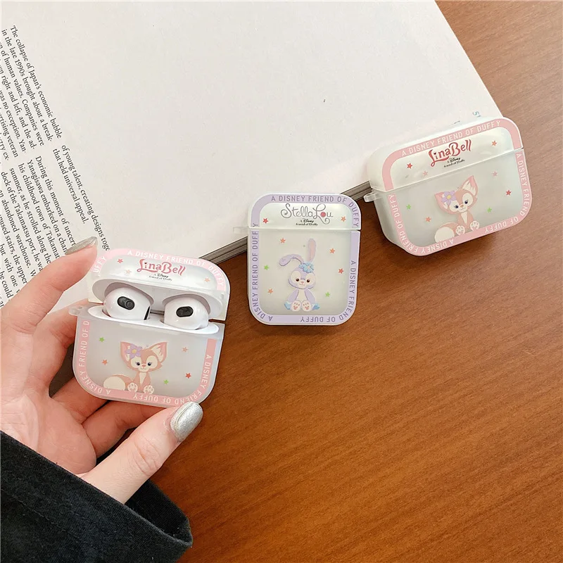 

D-32 Cartoon Cute Animals AirPods 3 Case Apple AirPods 2 Case Cover AirPods Pro Case IPhone Earphone Accessories Air Pod Case