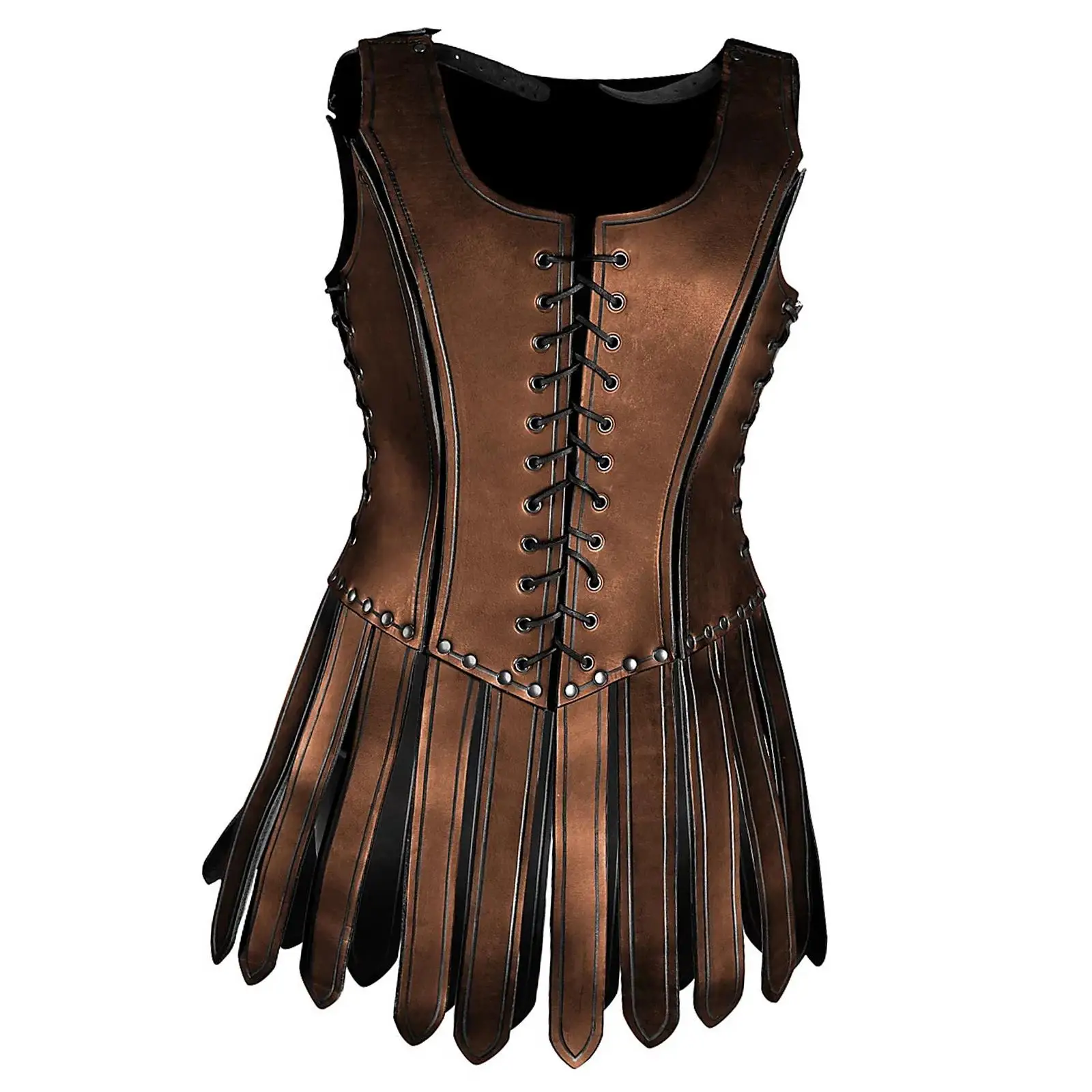 Платье-безрукавка для косплея в средневековом стиле