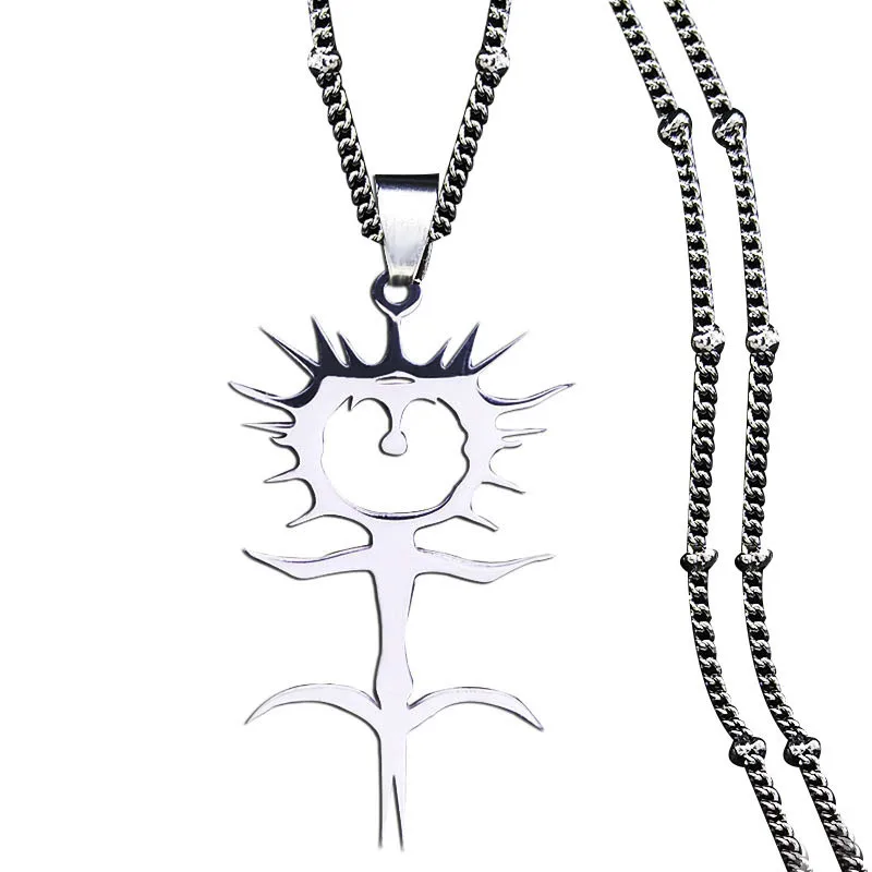 Новинка 2024 г. уличная личность в стиле Харадзюку из нержавеющей стали модный