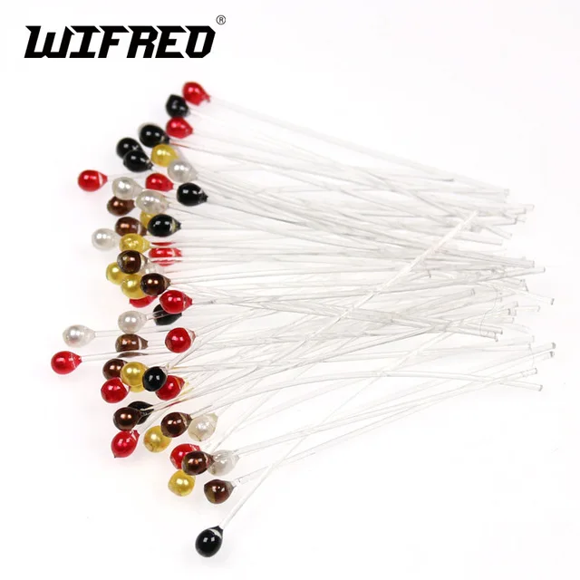 

Wifreo 60PCS 3mm Crab Shrimp Eyes for Fly Tying Black Red Color for Saltwater & Pike Flies Fishing