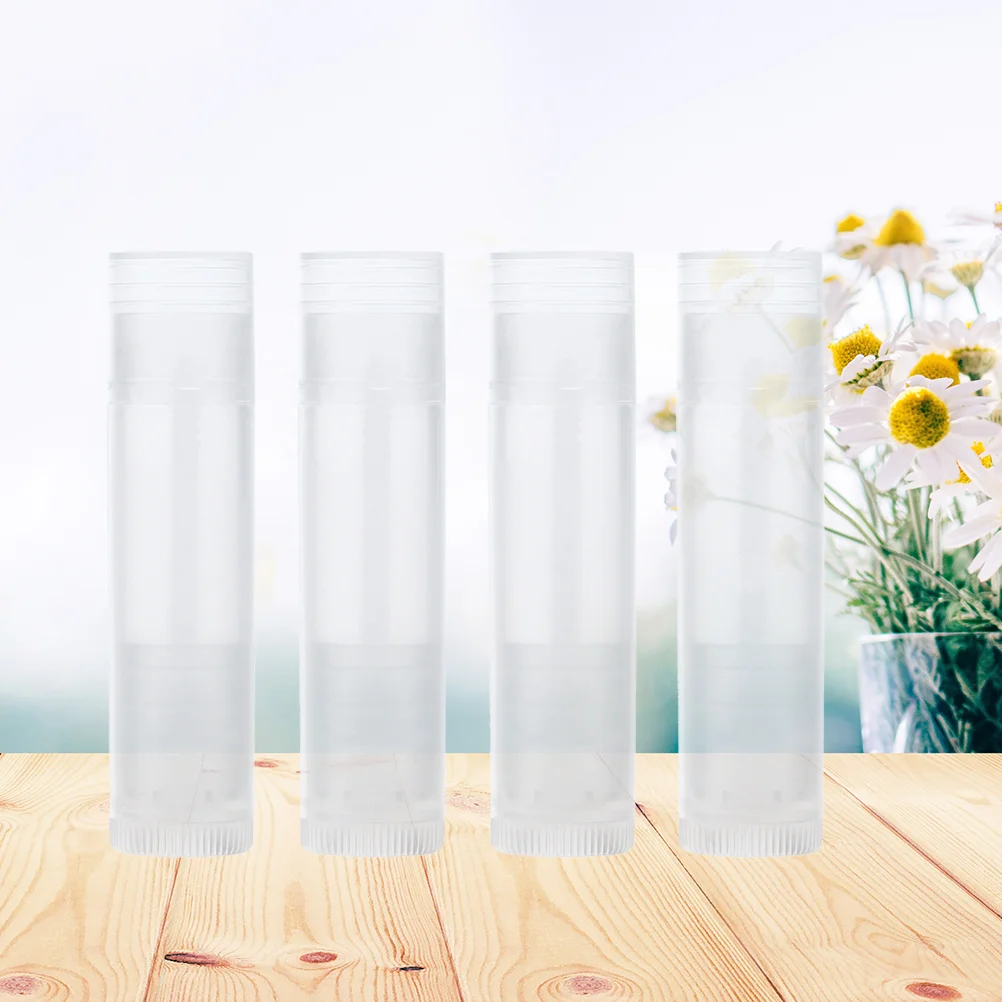 

Lip Gloss Tubes Balm Containers Tube Lipgloss Empty Container Lipstick Mini Cute Organizer Bottle Caps