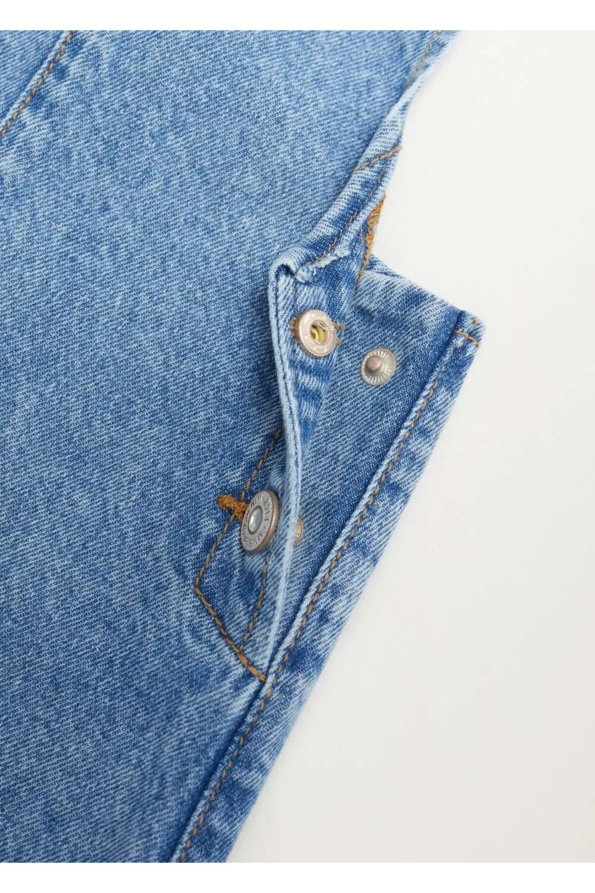 

Baby girl Blue Light Wash Denim Gilet