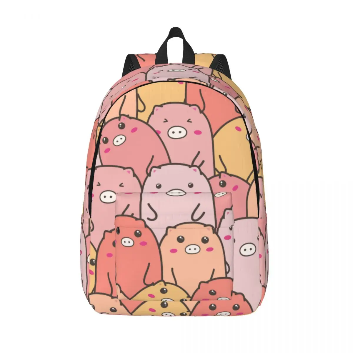 Laptop Backpack Unique Cute Pig School Bag Durable Student Backpack Boy Girl Travel Bag