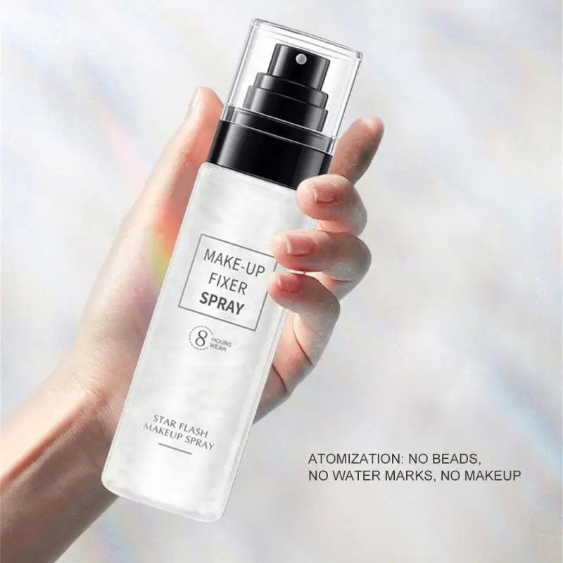 

100ml Makeup Setting Spray Flash Quicksand Spray Waterproof Anti-sweat Long-lasting Oil Control Matte Refreshing Makeup Spray
