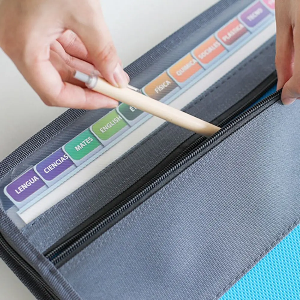 Портфели с карманами бумажная папка сумка-аккордеон органайзер для школьных