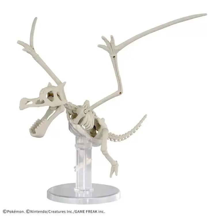 Фото Оригинальная сборная модель-фигурка Bandai Pokemon Plamo Fossil Aerodactyl: Коллекционная аниме-фигурка покемона для сборки №4