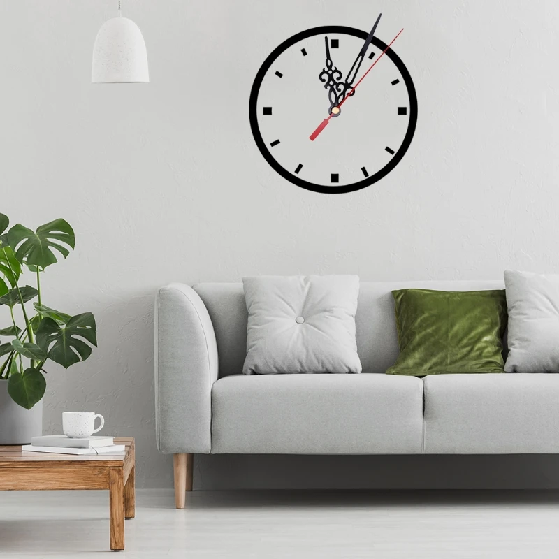 Silent Quartz Clock Movement Long and Short Shaft |