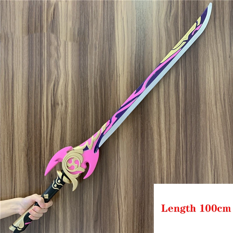 Genshin Impact Kamisato Ayaka модель из искусственной резины взрослые детские игрушки длиной