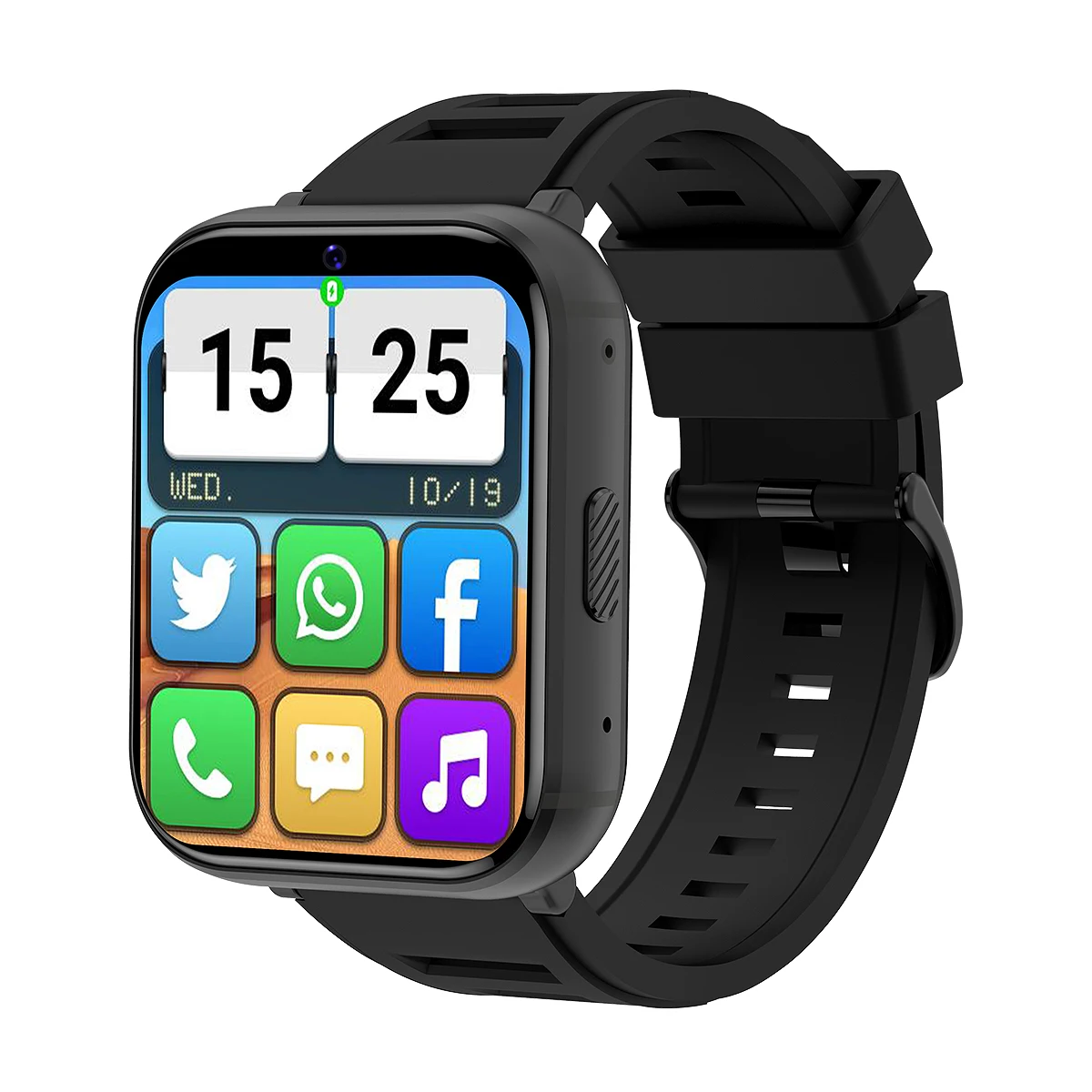 

2.05 inch 4G Android smart watch with camera IP65 waterproof smartwatch support sim card ce rosh 930mah battery