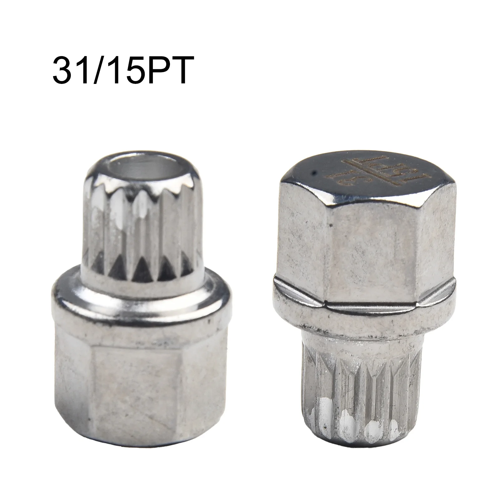 

Car Wheel Lock Lug Nut Steel High-efficient 31/15PT Hollow Car Anti Theft Wheel Lock Lug Nut Screw Removal Key For BMW