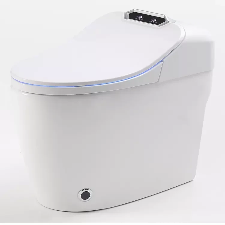 Керамический автоматический санитарный безводный туалет электронный