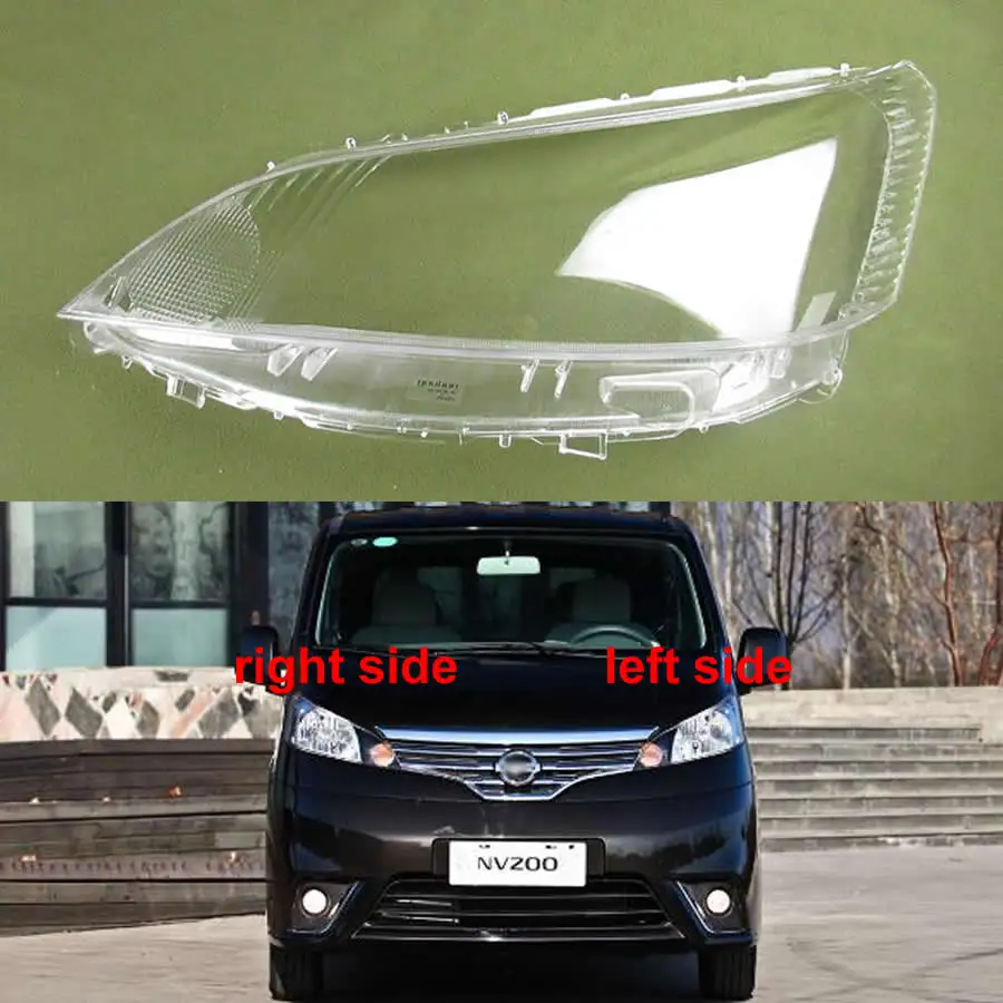 

For Nissan NV200 2010-2018 Car Accessories Headlight Lens Cover Headlamp Shell Lampshade Transparent Shade Mask Plexiglass