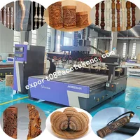6 Heads Woodworking CNC Router Machine Rotart Axis CNC Engraving Machine For Sofa Leg Carved Furniture Legs Job