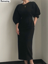 Vestido ceñido de oficina para mujer...