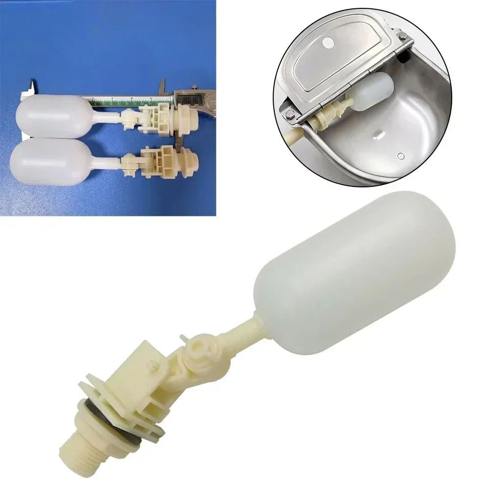 Пластиковый поплавковый шаровой клапан для воды, запорный бассейн, спа, автоматическая подача заполнения, поплавковый шаровой регулирующий клапан, регулируемый резервуар, желоб, уровень воды