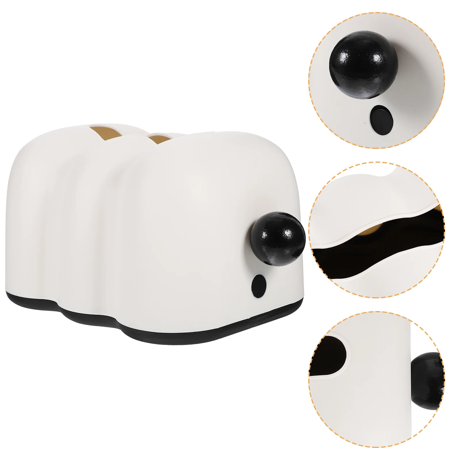 

Shell Shape Paper Tissue Dispenser Tissue Box Office Home Dining Table Tissue Box