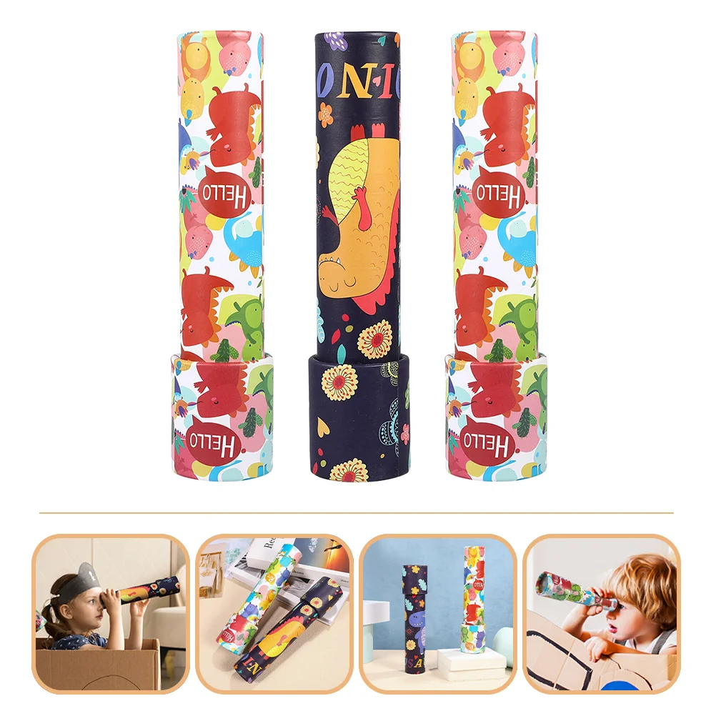 

Kaleidoscope Toy Kids Party Mirror Kid Favors Science 3D Vintage Lens Toddler Multibirthday Intage Developmental Pirate