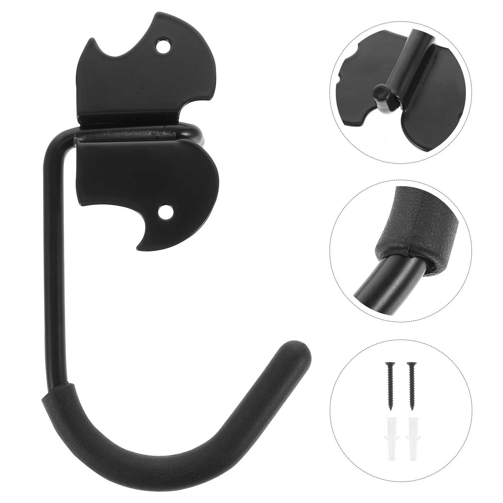 

2 Pcs Heavy Duty Clothes Hanger Bike Hooks Garage Hooks Wall Mount Hook Hanging Hooks Vertical Wall Hanger