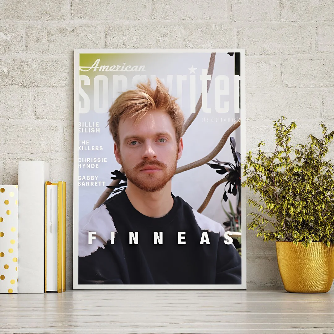 Настенные самоклеящиеся плакаты F-Finneas Singer