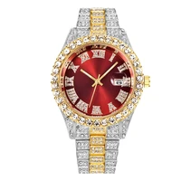 Hot Selling New Top Brand Luxury Watches for Men Diamond Calendar Watch Male Business Quartz Bracelet Relogio