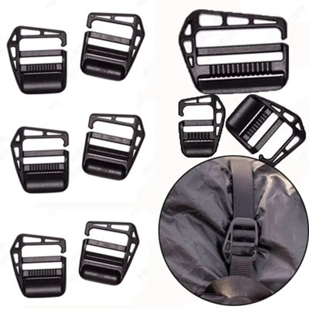 Пластиковый ремешок с пряжкой застежка-слайдер для спортивных сумок