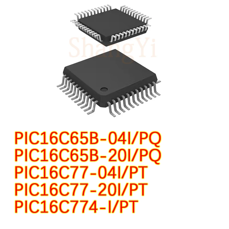 

1 шт./партия PIC16C77-04I/PT 774 -20 16C65B-04I/PQ 16C65B-20 E QFP44