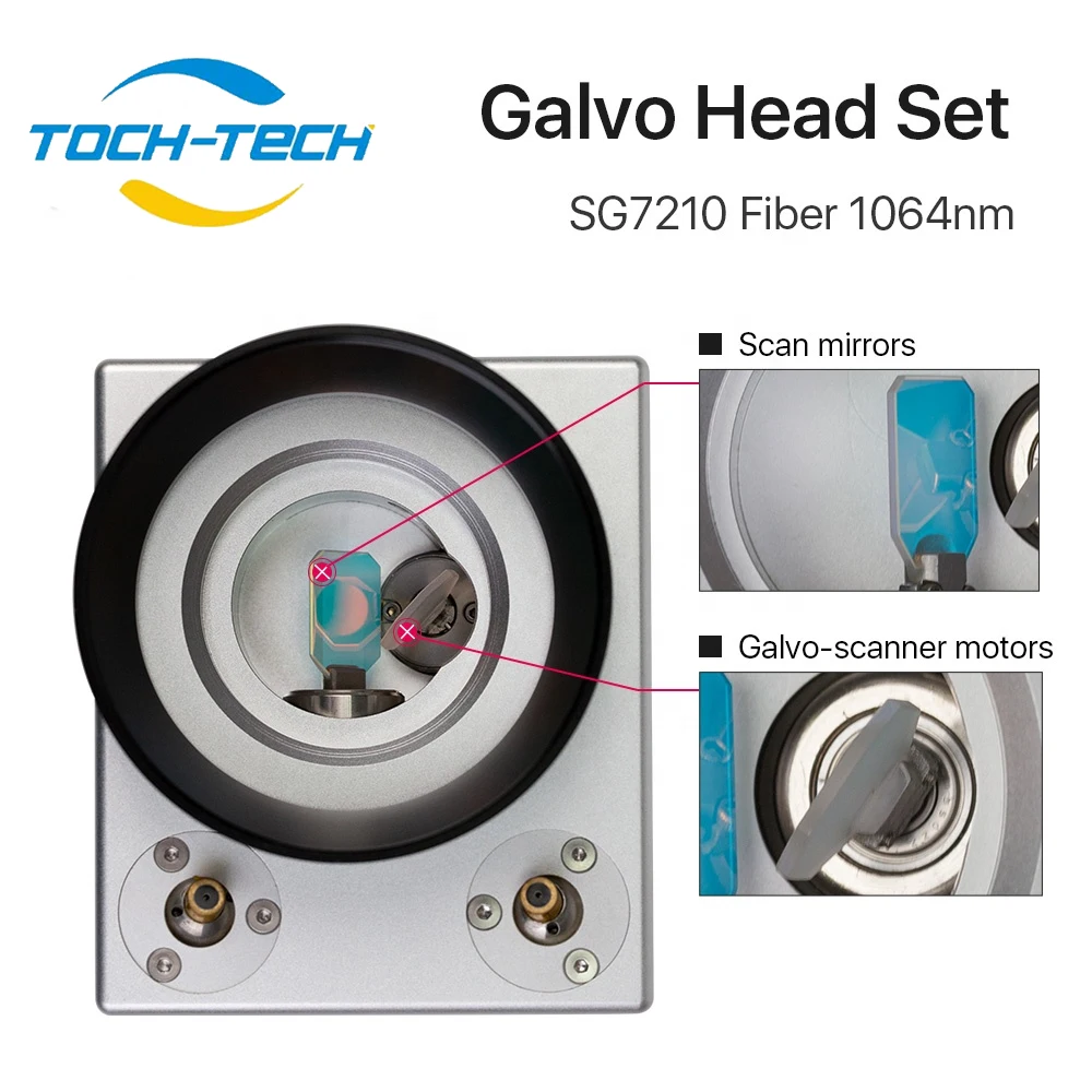 Фото Tochtech SG7210 Набор головок Galvo для станка лазерной маркировки Galvo SG7210 №2