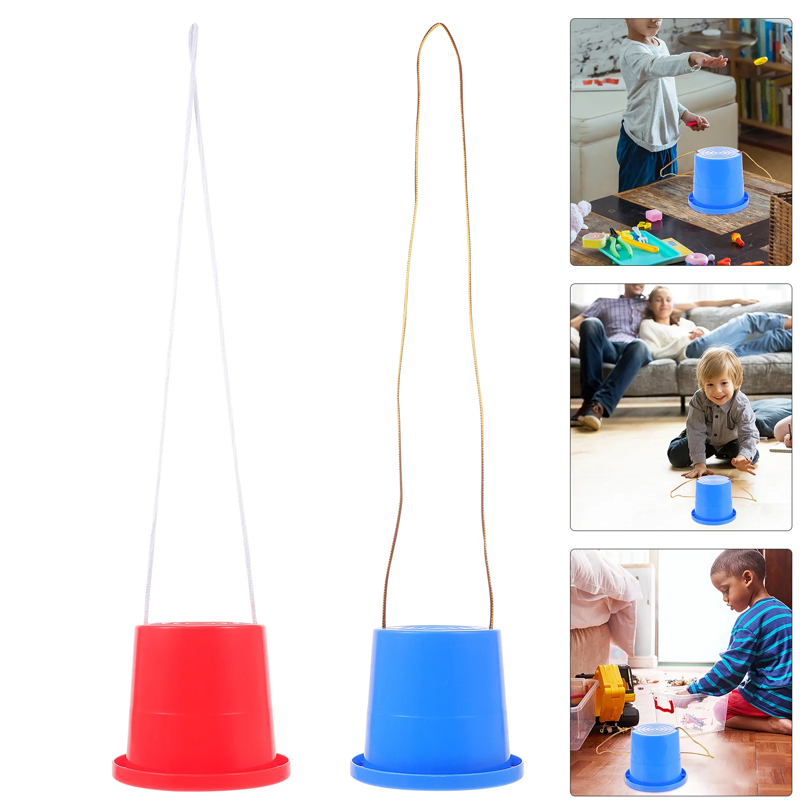 

2 Pairs Kid Balance Ability Developing Toy Stilts Toy Sensory Training Stilts