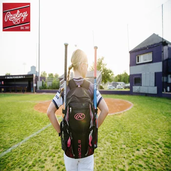 Storm Girls Softball Bag, Black/Pink - Available in 3 Colors 3