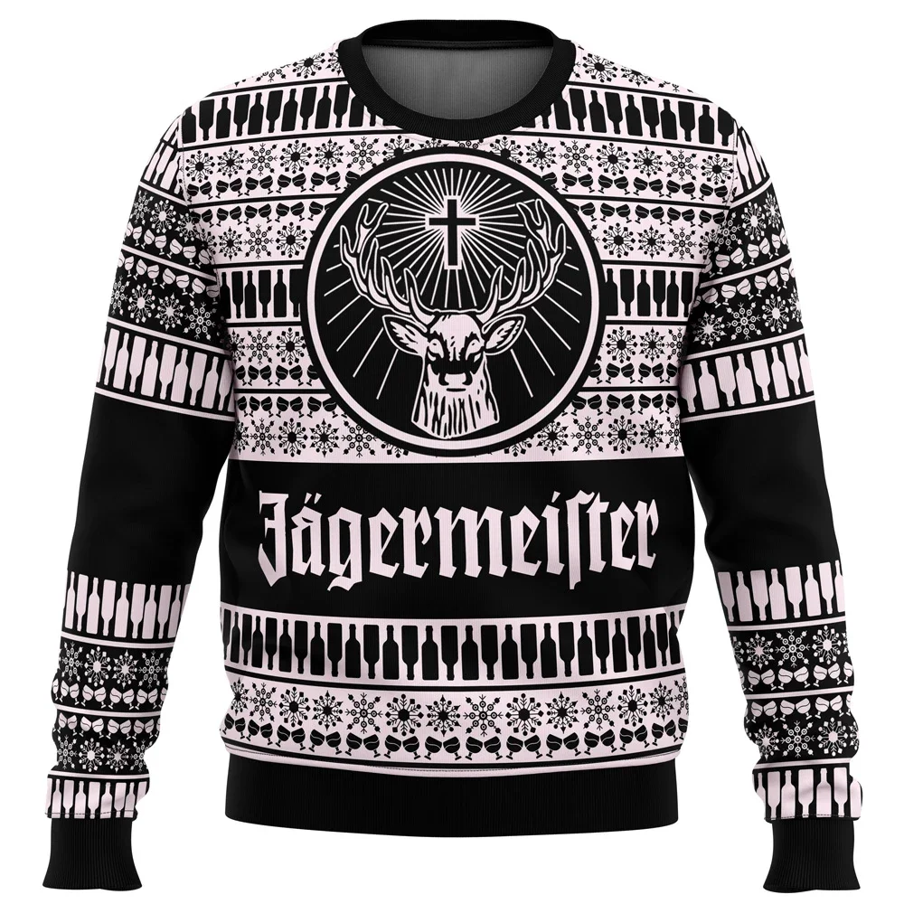 

Christmas Sweater Christmas Sweater Gift Santa Pullover Mens 3D Casual Loose Sweatshirts and Tops Fall and Winter Jackets