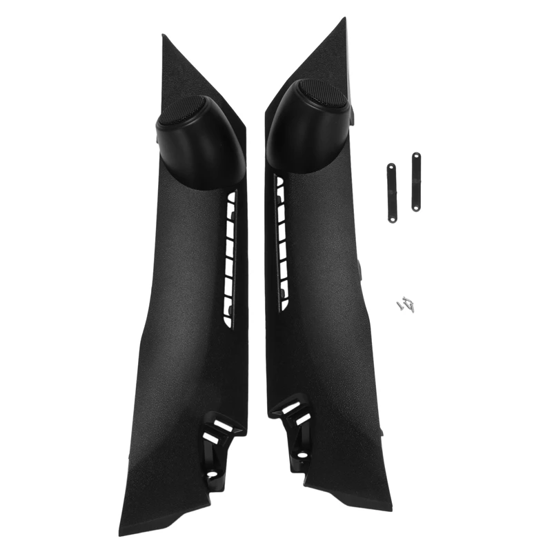 

AU05 -Front Door A Pillar Tweeter Speaker Cover Treble Audio Loudspeaker Lid Horn Shell Decoration for Honda Fit 2021